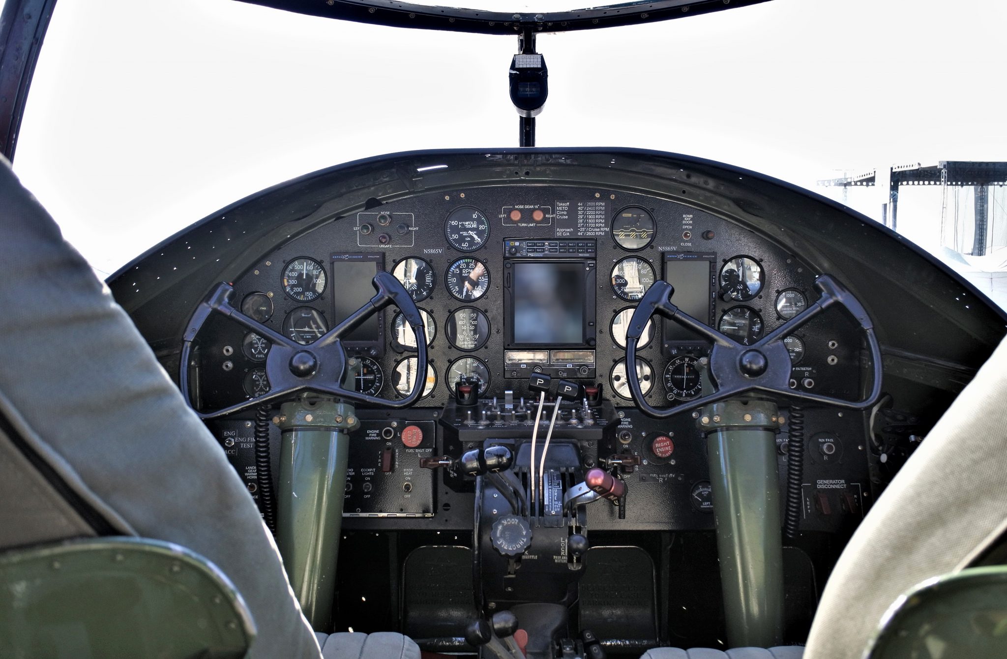 PBJ-1J Cockpit